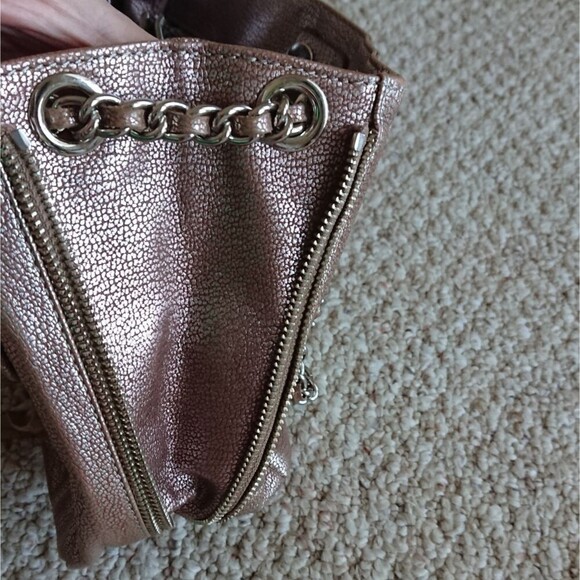 Rebecca Minkoff metallic light pink  shoulder bag - Picture 8 of 13
